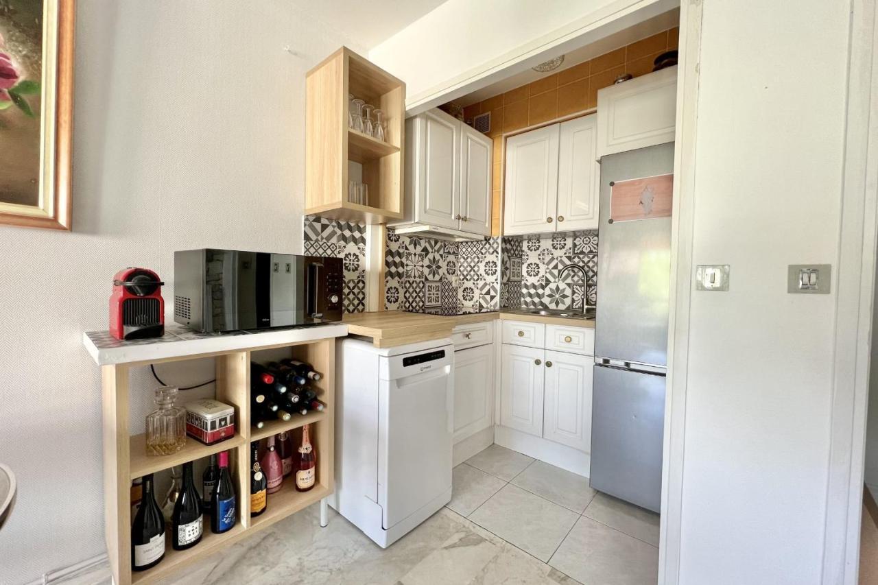 Appartement Bright 31m2 Flowered Terrace Near Croisette Cannes
