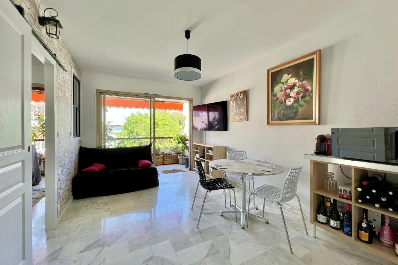 Bright 31m2 Flowered Terrace Near Croisette Appartement *