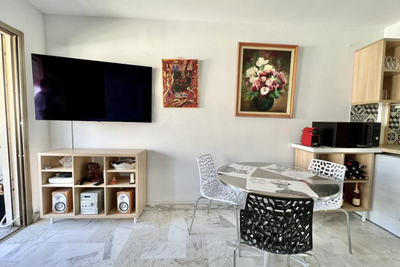 Appartement Bright 31m2 Flowered Terrace Near Croisette *