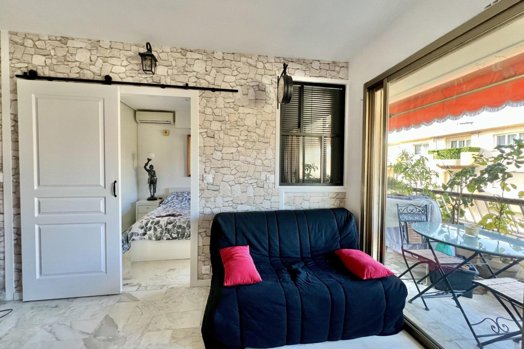 Appartement Bright 31m2 Flowered Terrace Near Croisette Cannes