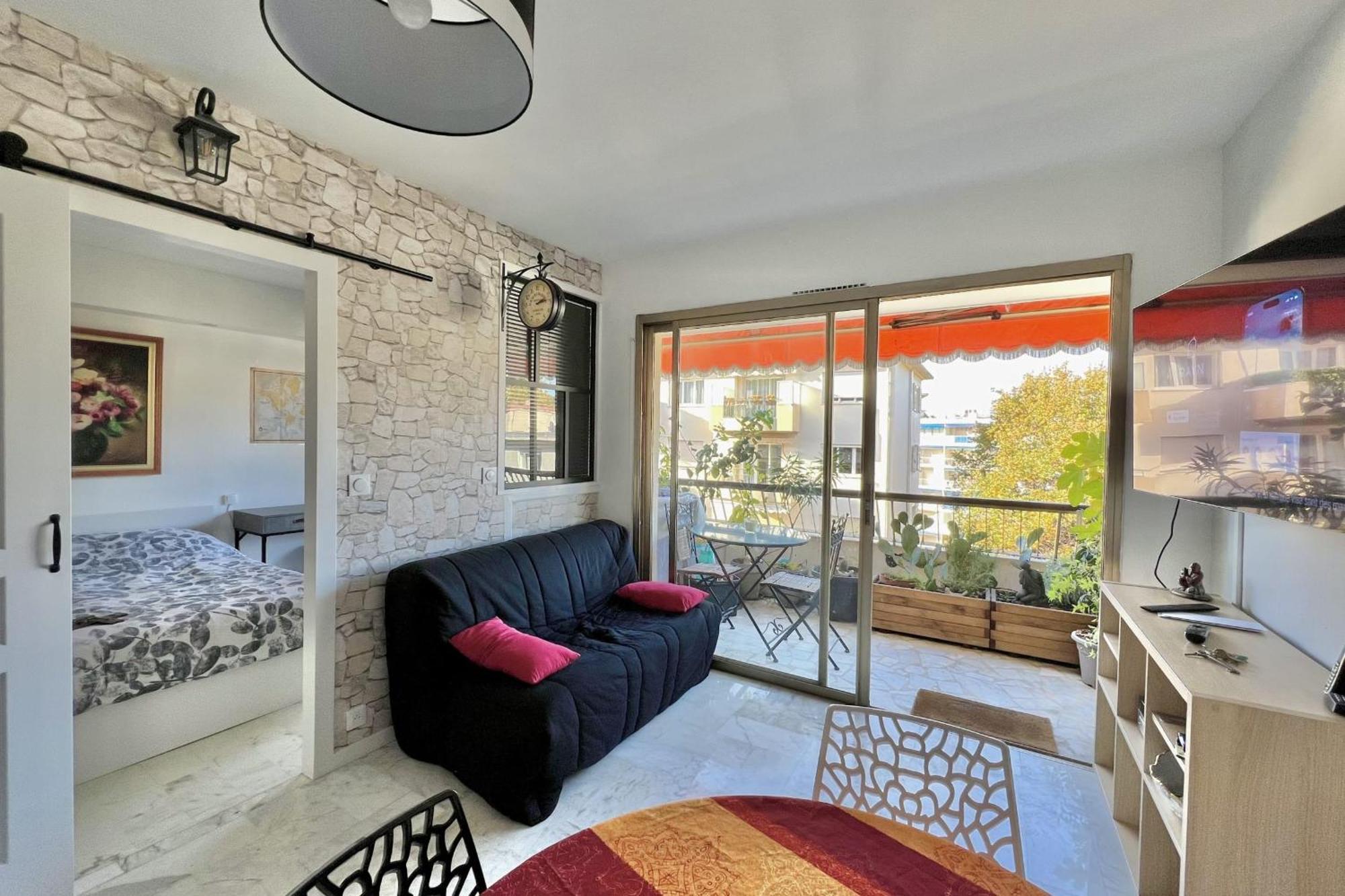 Bright 31m2 Flowered Terrace Near Croisette Appartement *